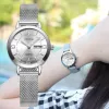 A cross-border bestseller of a popular women's watch, a simple, waterproof, luminous, dual calendar, non-mechanical, and fully automatic Korean version Application Scenario